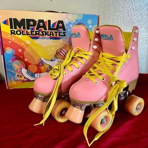 Pink Roller Skates for Kids